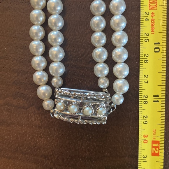 VINTAGE Sarah Coventry Double stranded Pearl Necklace - Picture 5 of 6
